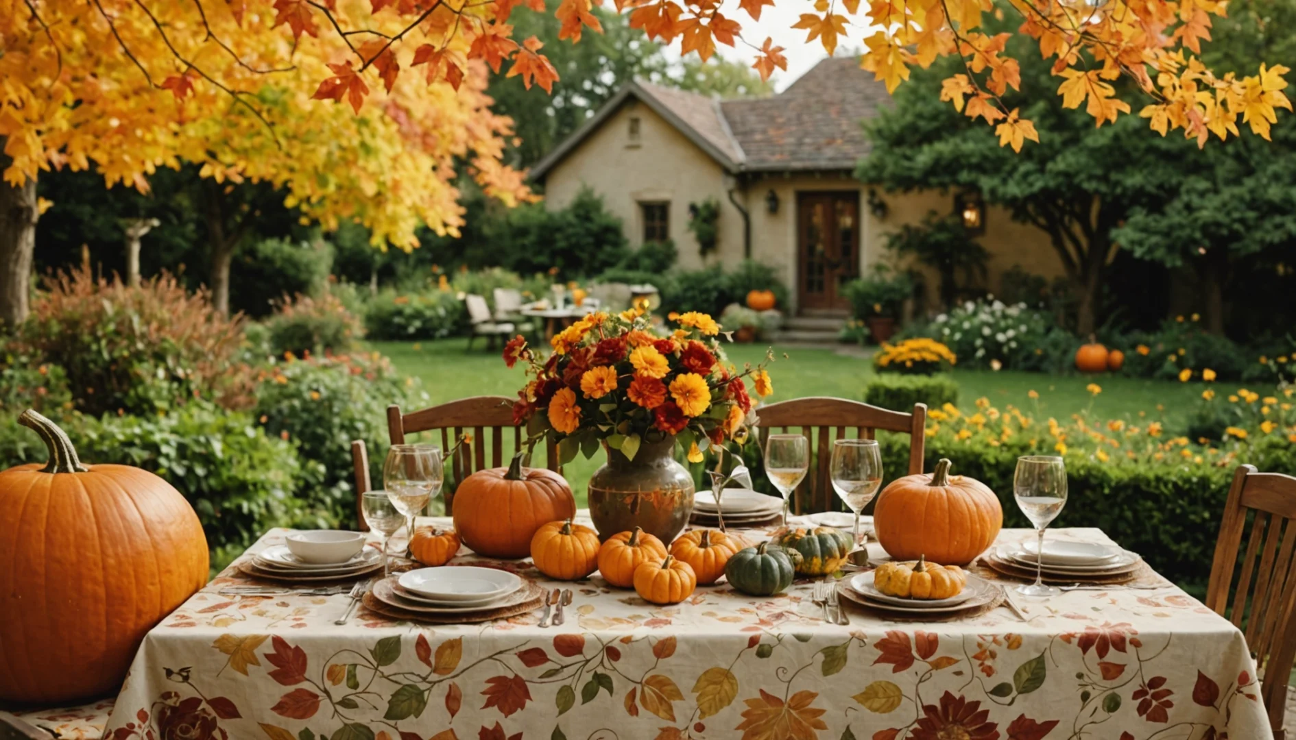 deco table automne